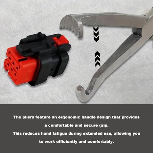 RULLINE Alicate de desconexão elétrica 37960 - Remove facilmente conectores elétricos estilo aba de