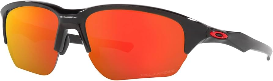 Oakley Men's OO9363 Flak Beta Polarized Rectangular Sunglasses