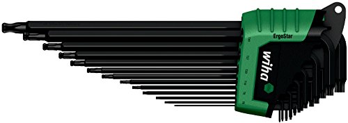Wiha TORX Set di cacciaviti 13 pezzi TX5-TX45 lungo con MagicSpring Ergo Star