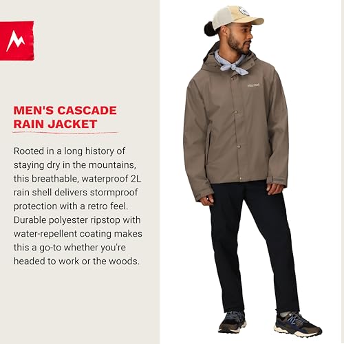 Image of MARMOT Men's Cascade Durable & Waterproof Rain Jacket