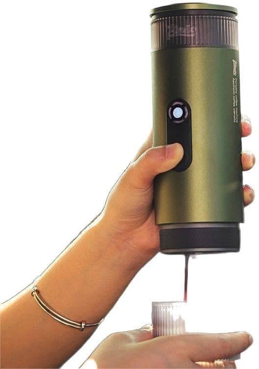 Portable Espresso Coffee Maker, Wireless Heating Handheld Coffee Extractor for Outdoor Travel