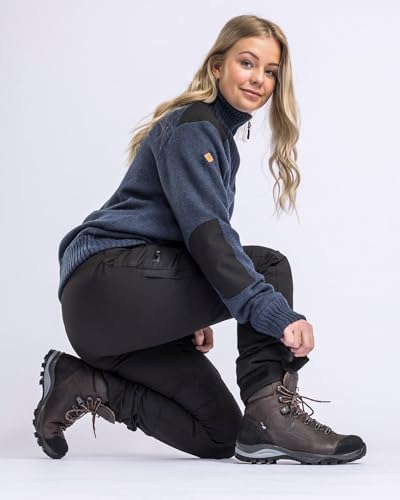 PINEWOOD Damen Caribou TC Hose, Schwarz, 40