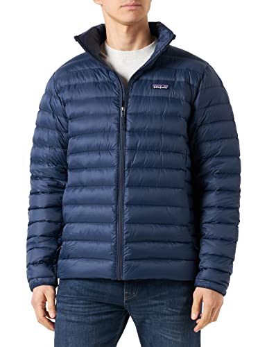 Patagonia M's Down Sweater Outerwear da uomo, Blu Marino (New Navy), L