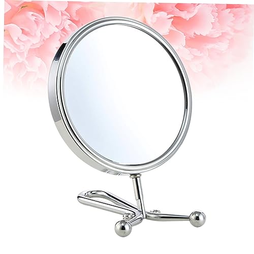 Espejo de Maquillaje de Doble Cara WOONEKY Plata miniatura 3