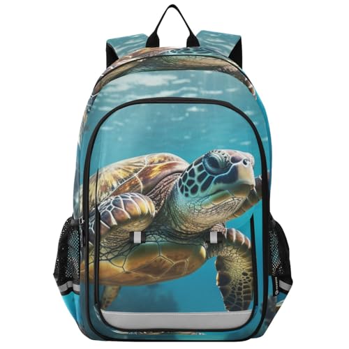 Sac à dos ordinateur portable enfants tortue B211 protège le dos et le PC
