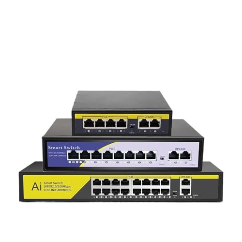 Commutateur PoE 16 ports 48V visez une alimentation stable et fluide - 3