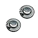 KOMITASUI High Performance Headphone Speaker, 40mm 32ohm Headset Speaker Driver Compatible with Most Headphones - 2 Packs