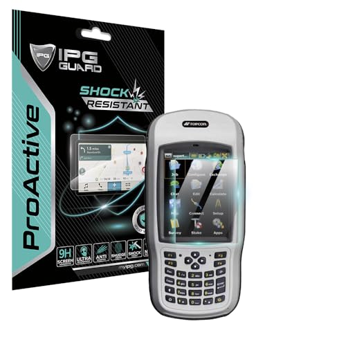 Film protecteur d'écran Topcon T-18 IPG ProActive anti-rayures 9,4 cm x2