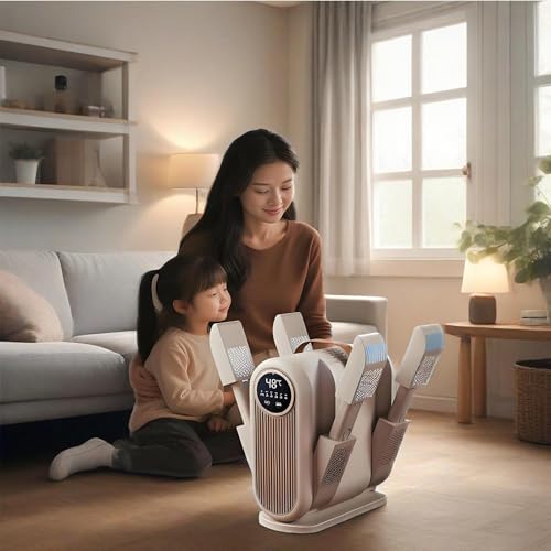 Secador portátil de botas 360° beige miniatura 7