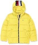  Tommy Hilfiger Jungen Essential Padded Jacket Jacke, Gelb (Yellow Zag), 104 (Herstellergröße:4)