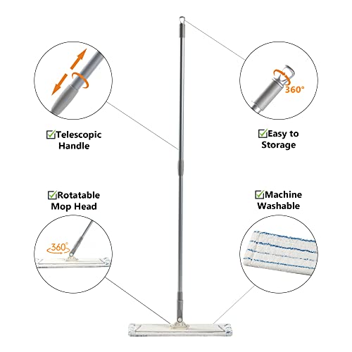 CHOREASY 17 Mop in Microfibra, Mop Antipolvere
