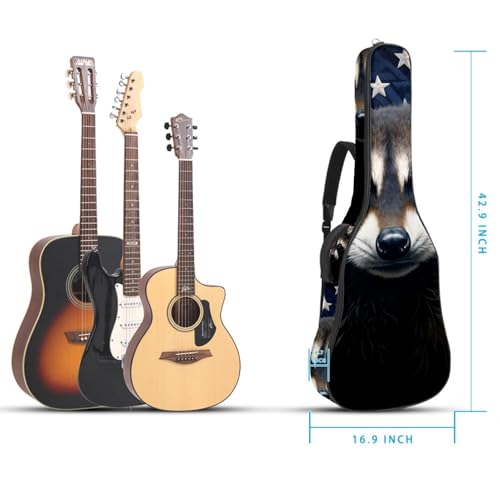 Sac pour guitare étanche grand format multicolore 108 cm