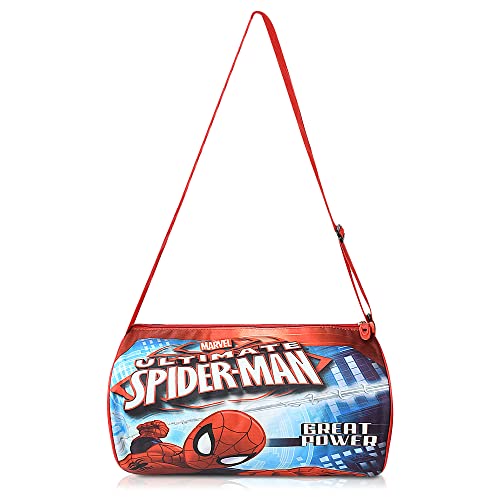 Image of Stylbase Polyester 14 inch Travel, Sports Duffle Bag for Kids Printed Bag (35X20X22 CM LxWxH) Pack of 1 (Spider Man)
