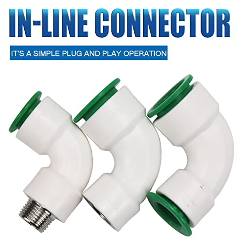 Conector sin calefacción PPR para unir tuberías de 32mm sin fugas 6