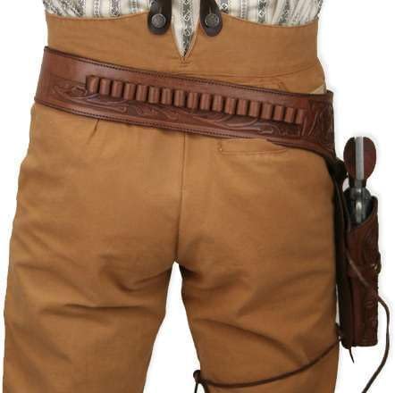 Wild West Gun Belt Holster Old Western Cowboy Leather Pistol Revolver Holder Fast Draw Rig Pirate Cosplay Gear