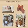 Hufopik 50 Pcs Wooden Crosses, 1.2x1.7 Inches, Small Wooden Crosses for Crafts, Small Cross Pendant, Mini Cross, Easter Egg Fillers #4