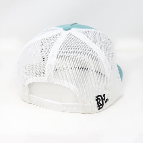 Image of Red Dirt Hat Company Fish Turq /White Cap
