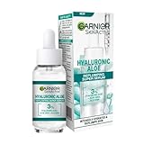Garnier SkinActive Hyaluronic Acid Super Serum, Replumps & Hydrates, Strengthens Skin Barrier, With 3% Hyaluronic Acid, Aloe Vera & Glycerin, 30ml