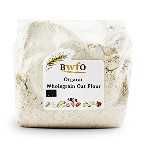 Organic Wholegrain Oat Flour 500g (BWFO)