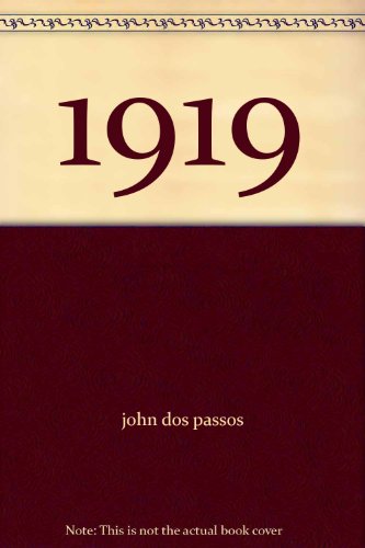 1919 B000K0IRVY Book Cover