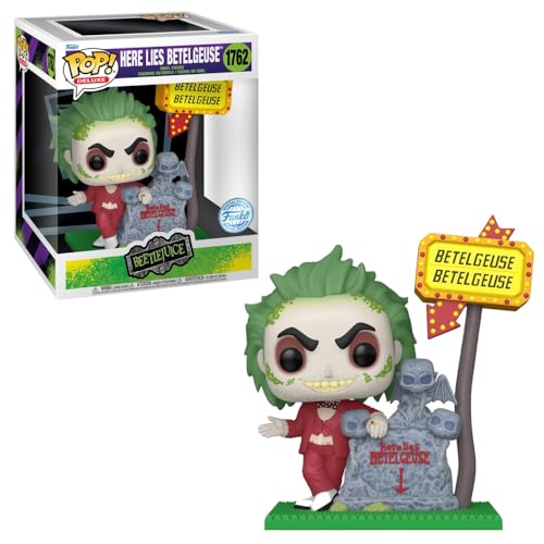 Funko Beetlejuice Beetlejuice - Here Lies Betelgeuse (Pop! Deluxe) Vinyl Figure 1762 Unisex Pop! Multicoloured