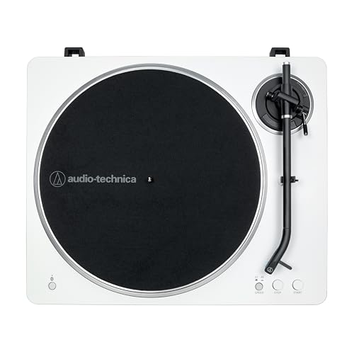Image of Audio-Technica AT-LP70XBT Wireless Turntable (White /Silver)