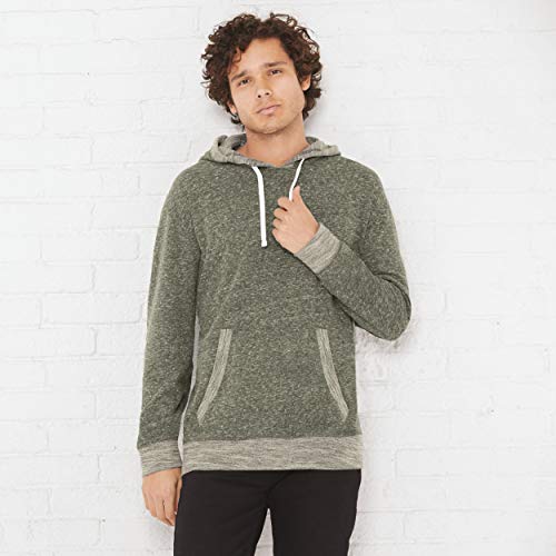 LAT Adult Unisex Harborside Mélange French Terry Hoodie (6779)3