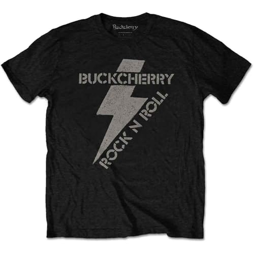 Image of Rockoff Trade Men's Buckcherry Bolt T - Shirt, Black (Black Black), Medium