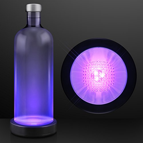 FlashingBlinkyLights Purple LED Light Base Bottle Glorifier