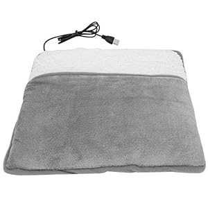 Voetwarmerpad, elektrische verwarming, voetwarmerpad, USB-voetverwarmingskussen, wintervoetenwarmer voor thuiskantoor…