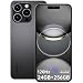 Produktbild OUKITEL P1 Handy Ohne Vertrag - 24GB+256GB Smartphone Ohne Vertrag Android 14, 6.7 Zoll AMOLED Display Simlockfreie Handys 5150mAh, 50MP+32MP Kamera,GPS,NFC,Schwarz