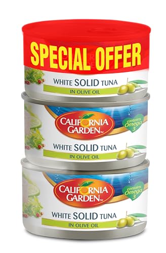 California Garden Fancy Meat Tuna in Olive Oil 3 x 170 g