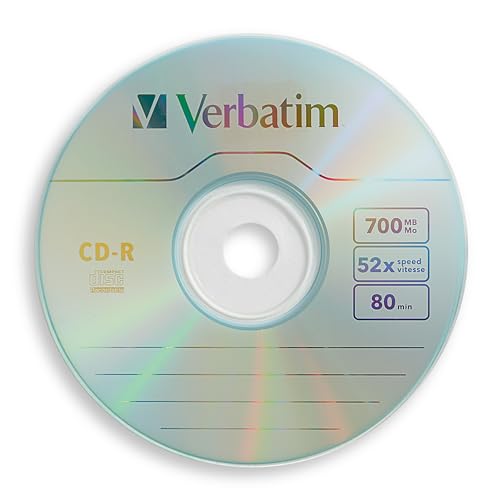 Verbatim 97458 Cd-R Blank Discs 700Mb 80 Minutes 52X Recordable Disc thumb #1