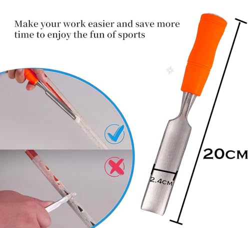 LGEGE Golf Grip Remover Tool Kits - Golf Grip Tape Stripper with Golf Club Grip Removal Hook Knife, Repair Kit for Regripping Graphite/Steel Shaft - Image 3