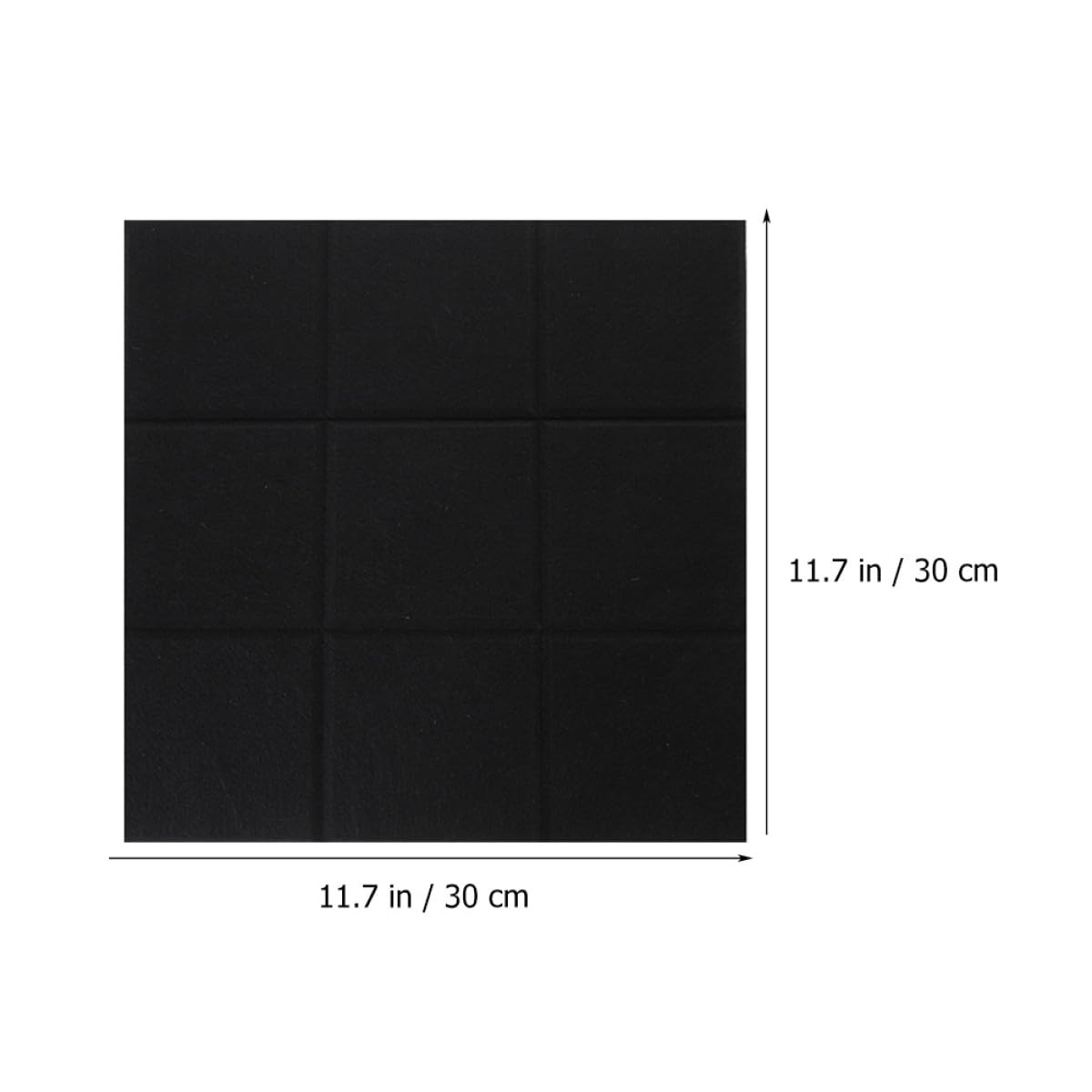 FRCOLOR 6piezas Pegatinas de Pared de Fieltro Paneles Absorbentes de Sonido Bloques Paneles Insonorizados para Pared para Oficina y Hogar