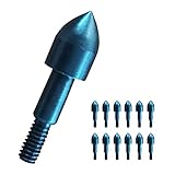 YXH Archery Field Points 3D & Bullet Screw-in Arrow Tips for Compound Recurve Bow Crossbow Hunting S