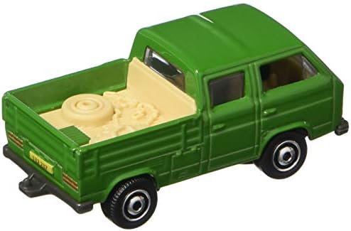 Matchbox 2017 Volkswagen Transporter Cab 95/125, Green (Tools in Bed of Truck) image 4