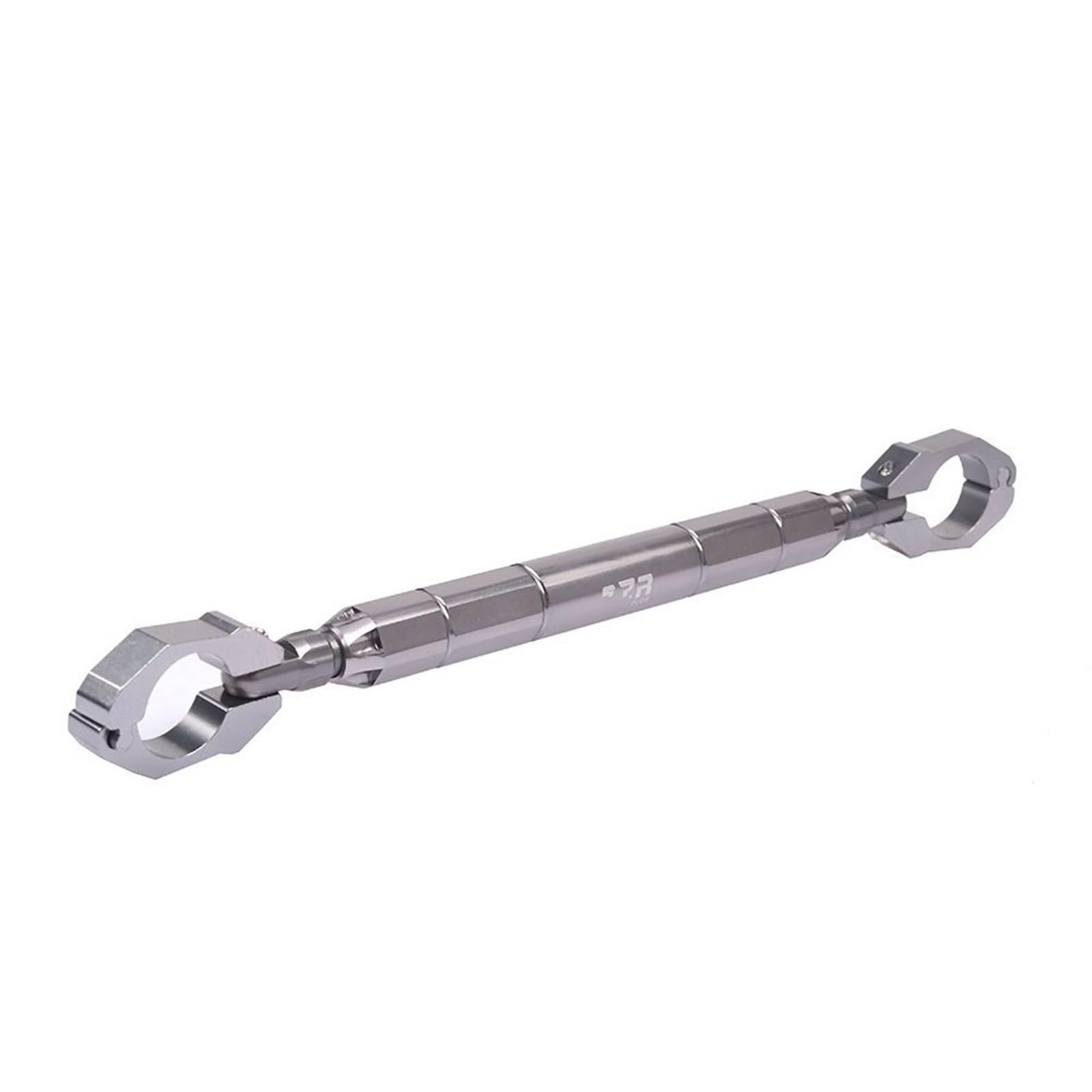Moto Équilibre Croix Guidon Renforcer Levier Bar pour GSX-S1000GT GSX-S1000 GT Accessoires De Barre Transversale Leviers Support Téléphone(Long Grey)