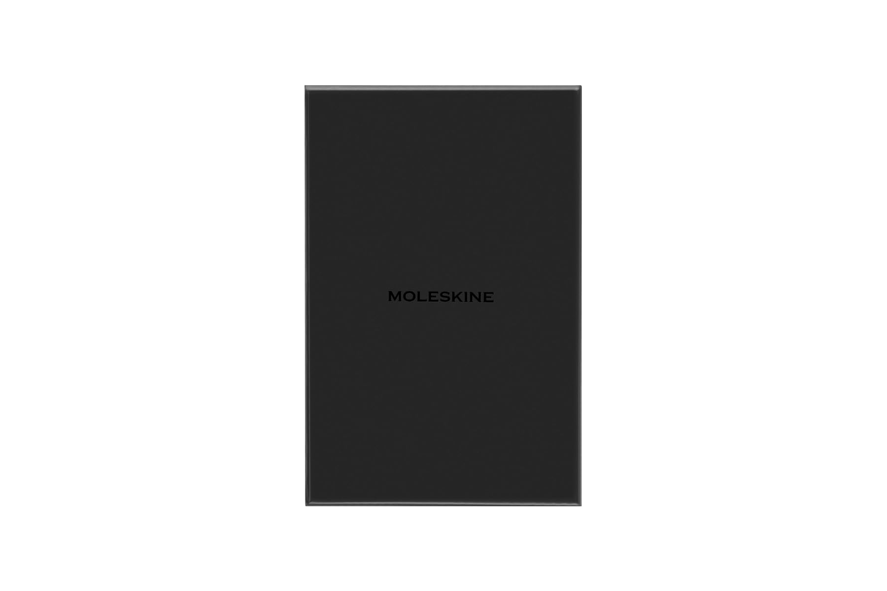 Moleskine Agenda Silk 12 miesięcy, tygodniowy niedatowany program, twarda okładka z włoskim jedwabiem firmy Mantero, elastyczne zamknięcie, z pudełkiem na prezent, rozmiar L 21 x 13 cm, kolor