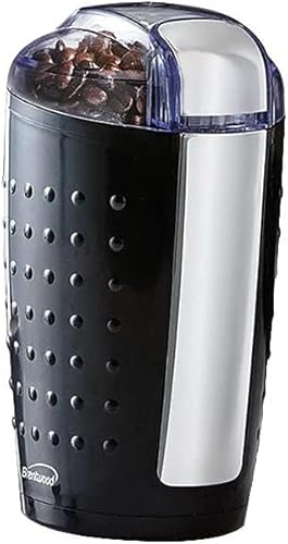 Brentwood CG-158B Molinillo de café y especias de 4 onzas, negro, mediano