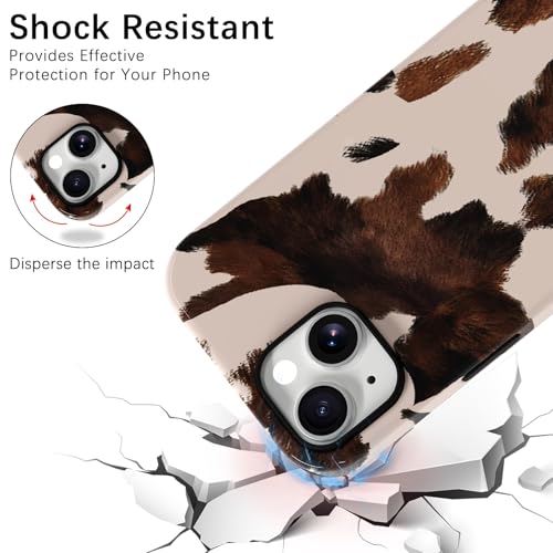 Coque iPhone 14 résistante aux chocs avec structure hybride souple double couche
