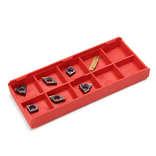 Juego de sujetadores y barras carburo para torno 21 piezas miniatura 7