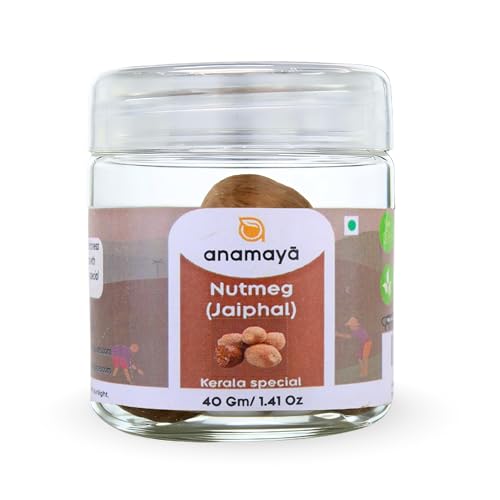 Image of Anamaya Whole Spices family (Nutmeg Whole)