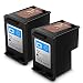 Produktbild Remanufactured HP 302XL Druckerpatronen,kompatibel mit HP DeskJet 1115 2130 2132 3630 3632 3633 3635 OfficeJet 3830 3831 3832 4651 4652 4654 Envy4520 4521 4522 4526 4527 4528(2 Schwarz)