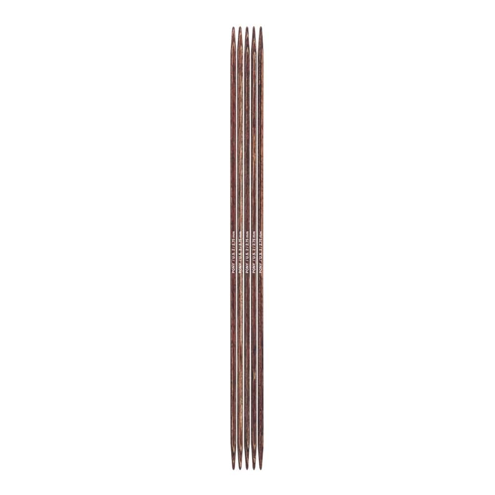 Pony Double Pointed Wooden Needles 20cm 2.75mm - Perfect for Knitting