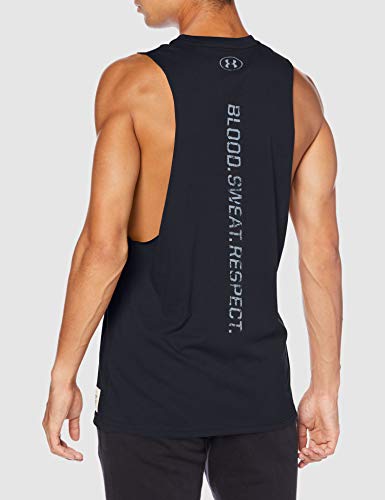 Under Armour Project Rock Cut-Off (as1, Alpha, x_l, Regular, Regular, Black/Summit White - 001)2