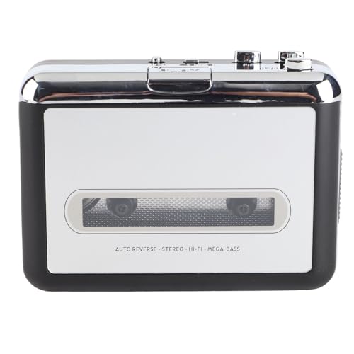 Cassette Converter, Tape to MP3 Music Player, Portable Plug and Play, Easy to Use for Music Player