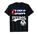 Agarra esta camiseta para apoyar a tus equipos de fútbol y mostrar tu orgullo cubano.