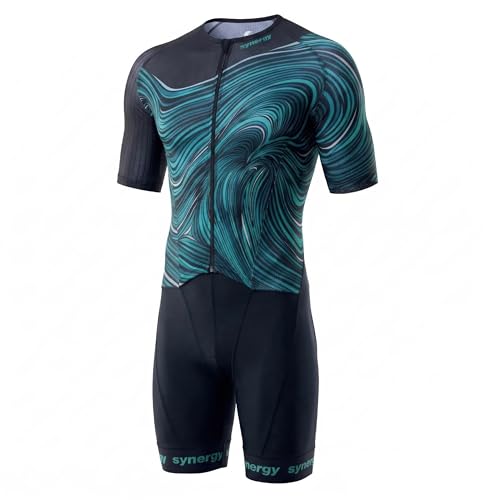 Amazon.com: Synergy Pro 3.0 Men's Triathlon Short Sleeve Trisuit