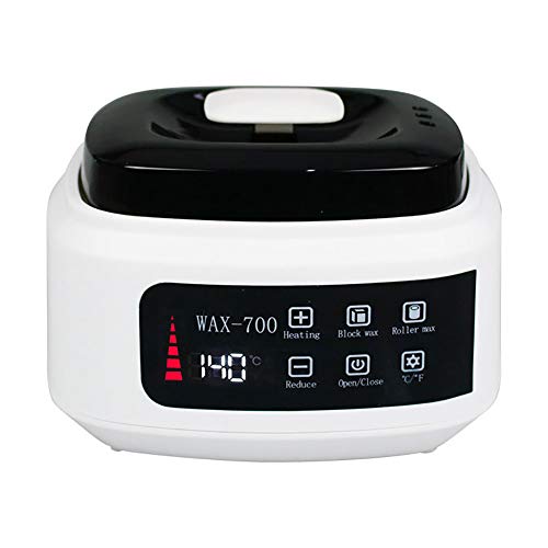 500ml LED Fachmann Wachs Wärmer Wachserhitzer Topf Haar Entfernung Wachs Bohne Stock SPA Epilierer Epiliergeräte Einstellbar Heizung Maschine